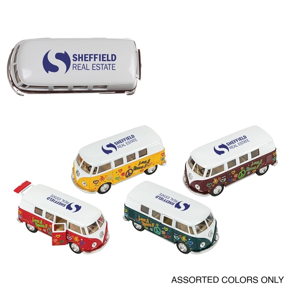 Vintage VW (Volkswagen) Flower Power Bus