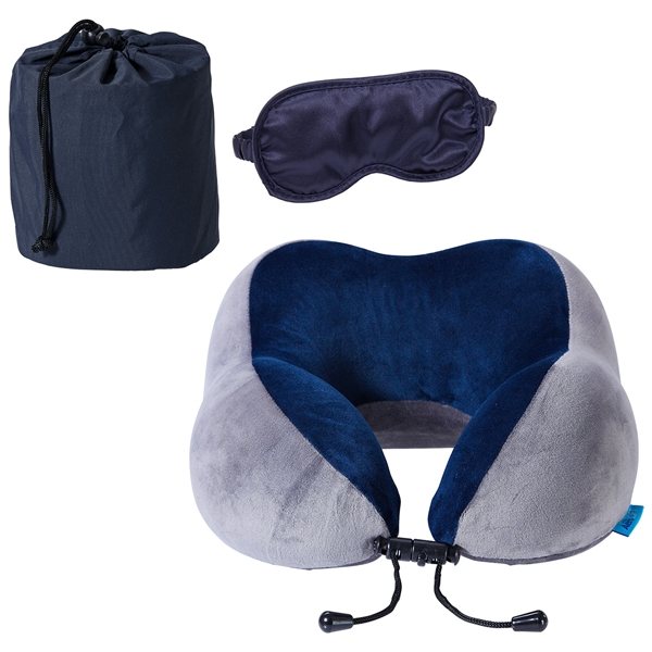 AeroLOFT(TM) Travel Pillow with Sleep Mask