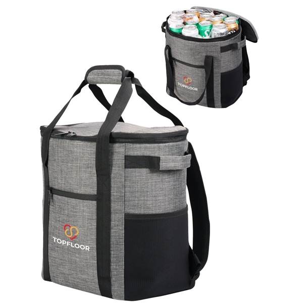 Cooler Backpack, 30 Can Backpack Cooler 4-Sided Cold - View #13