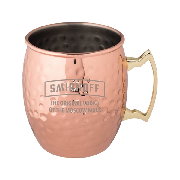 Annapurna Hammered Copper Plated Moscow Mule Mug