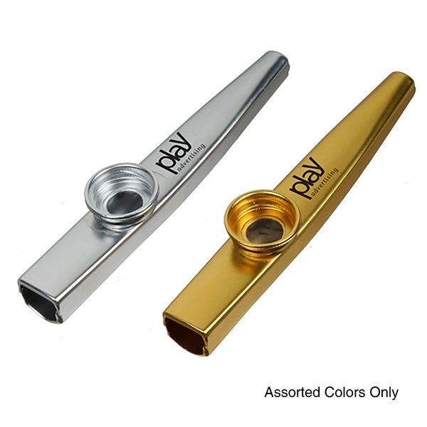 Promotional Assorted Color Metal Kazoo 2.69