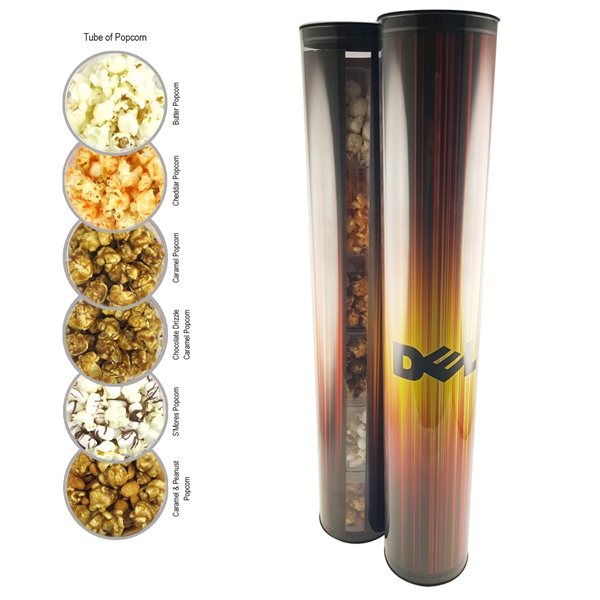 Assorted Popcorn Tube
