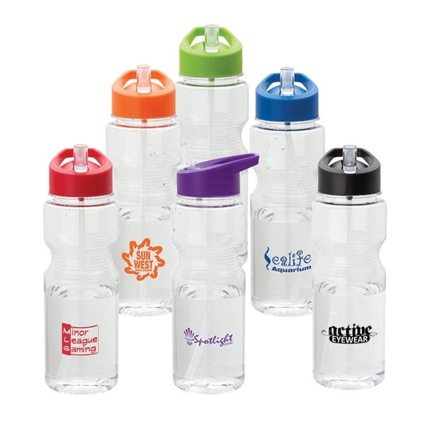 Thermos 24 oz. Tritan Plastic Water Bottle with Meter (Set of 3