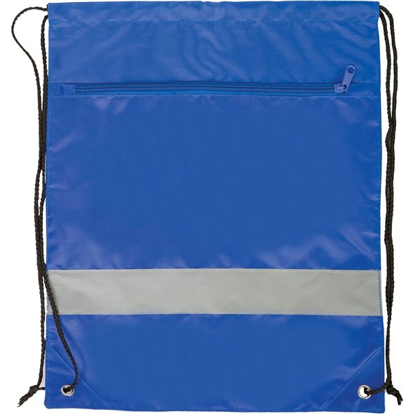 Backpack With Reflective Safety Stripe