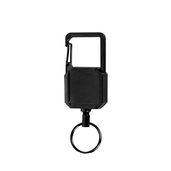 Badge Reel Keychain With Carabiner