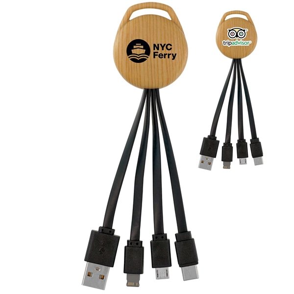 Bamboo Vivid 3- In -1 Charging Cable