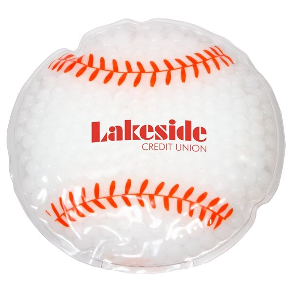 Baseball Hot / Cold Pack Solid White