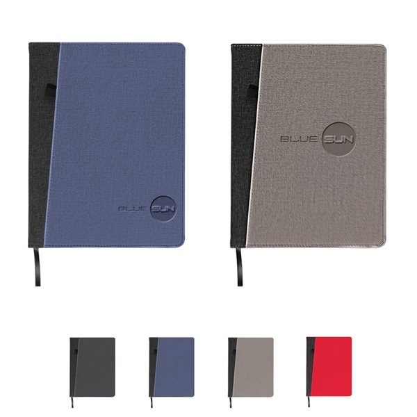 Baxter Large Refillable Journal With Front Pocket