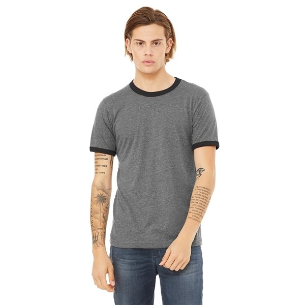 BELLA + CANVAS Jersey Short - Sleeve Ringer T - Shirt - 3055 - ALL