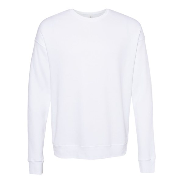 Bella + Canvas - Unisex Drop Shoulder Sweatshirt - 3945 - WHITE