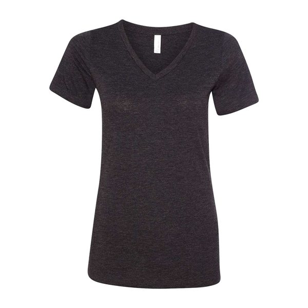 BELLA + CANVAS - Womens Relaxed Triblend Short Sleeve V - Neck Tee - 6415