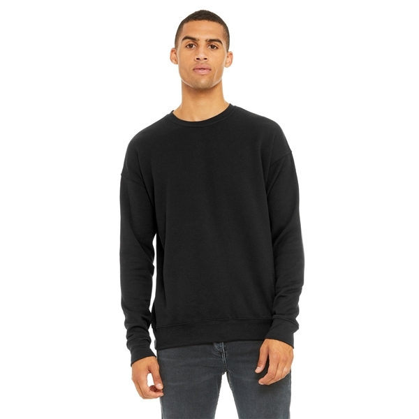 3945 unisex sponge discount fleece drop shoulder sweatshirt