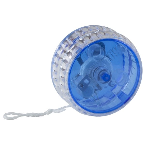 Blue Yo - yo With Red LED