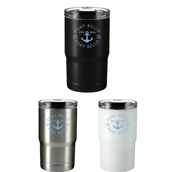 Port 40oz Stainless Steel Tumbler with Handle - Black