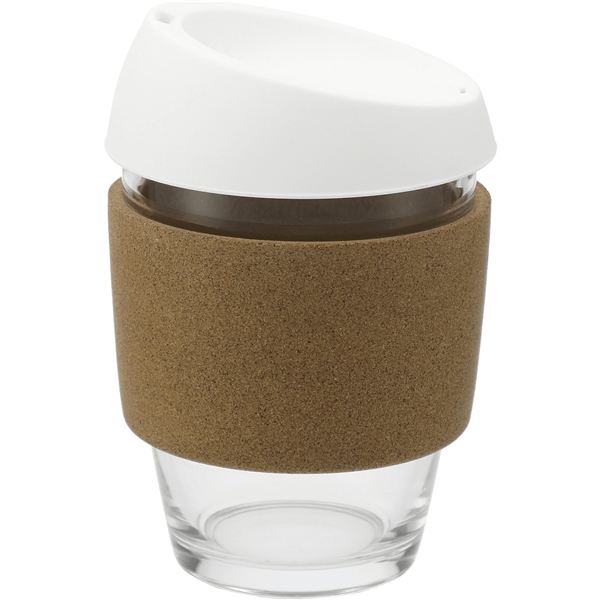 Brooklyn Glass cup with Cork Band 12 oz