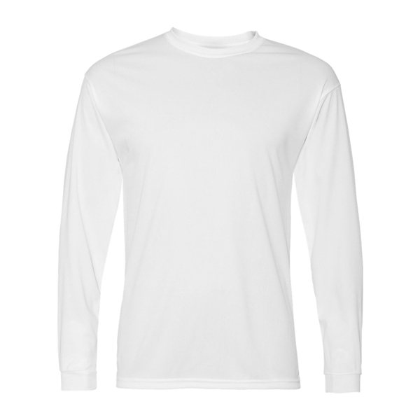 C2 Sport Long Sleeve Performance T - Shirt - WHITE