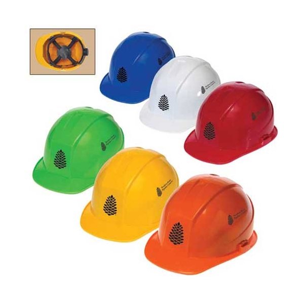 Cap Style Hard Hat with 4- Point Ratchet Suspension