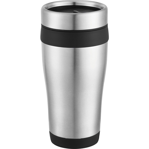 Tumbler 16 OZ with handle, double wall Travel Mug (Stainless Steel