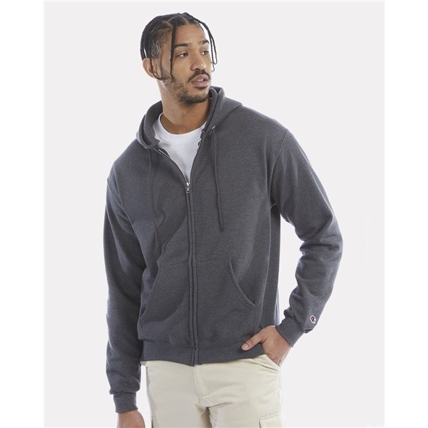 Champion - Double Dry Eco Full - Zip Hooded Sweatshirt