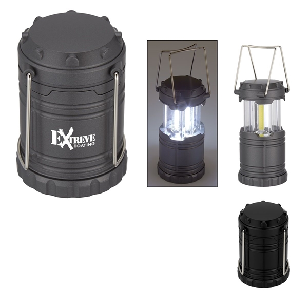 Promotional Pop Up Lantern with Flashlight - Rubber Flashlights