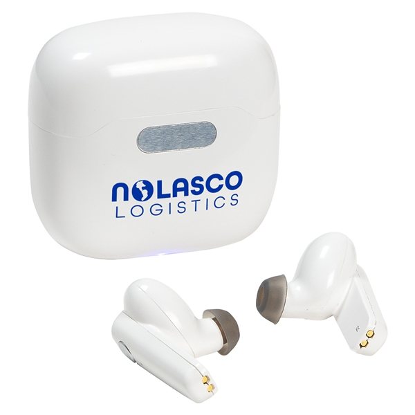 Coda TWS Earbuds w / UV - C Case Antimicrobial Additive