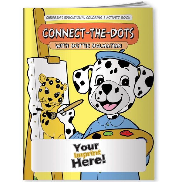 Coloring Book - Connect - The - Dots With Dottie Dalmatian