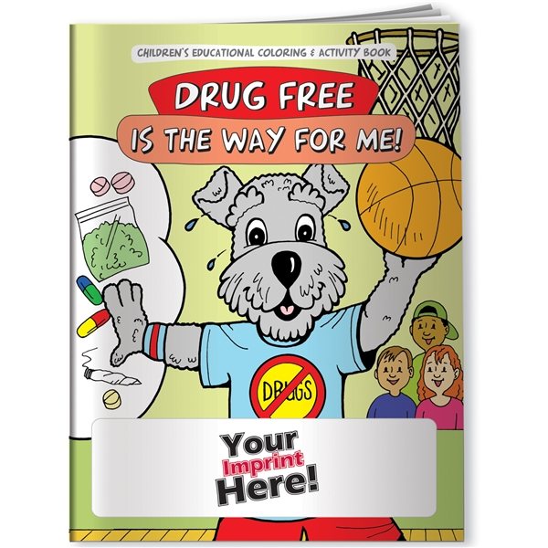 Coloring Book - Drug Free Is The Way For Me