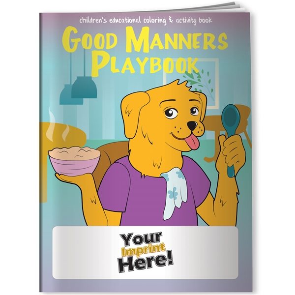 Promotional Coloring Book - Good Manners Playbook $