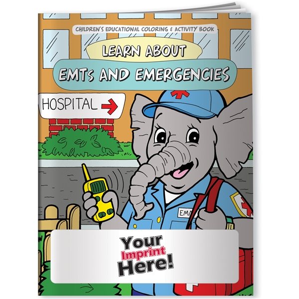 Coloring Book - Learn About Emts And Emergencies