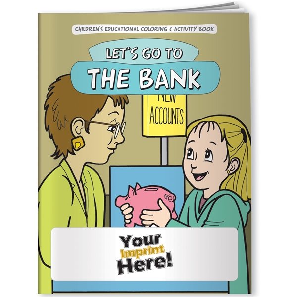 Coloring Book - Lets Go To The Bank