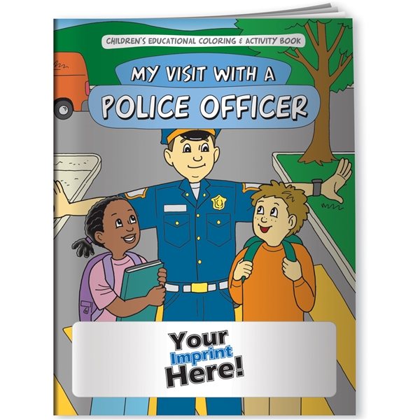 Coloring Book - My Visit With A Police Officer