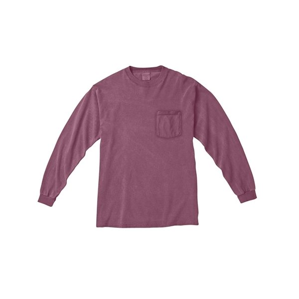 Comfort Colors Adult Heavyweight RS Long - Sleeve Pocket T - Shirt - COLORS