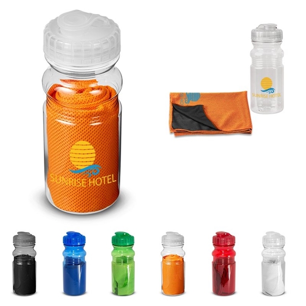 Promotional Embark Water Bottle & Twist Off Cap with Handle 20 oz