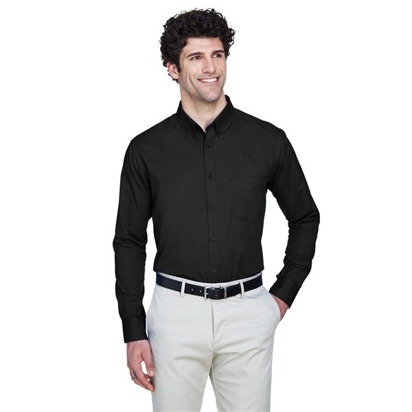 CORE365 Mens Operate Long - Sleeve TwillShirt