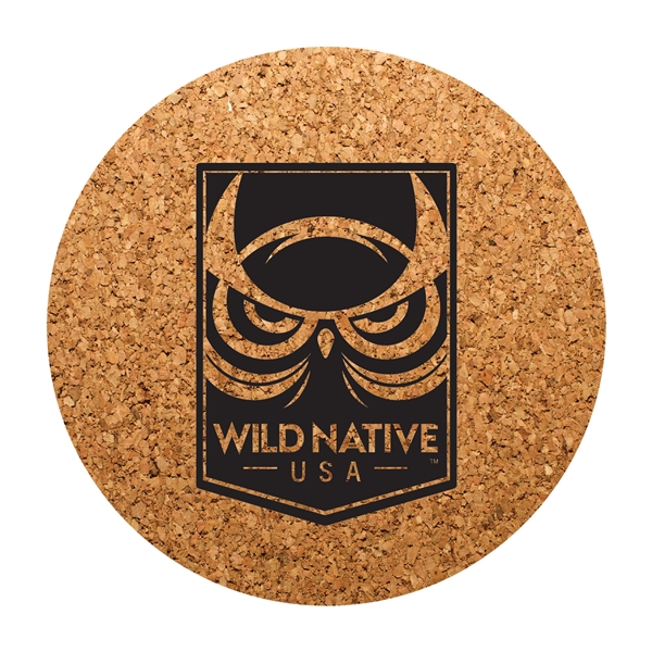 Cork Coasters Round Shape