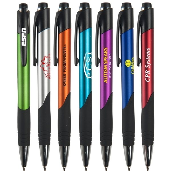 Metallic Colorful Barrel Pen