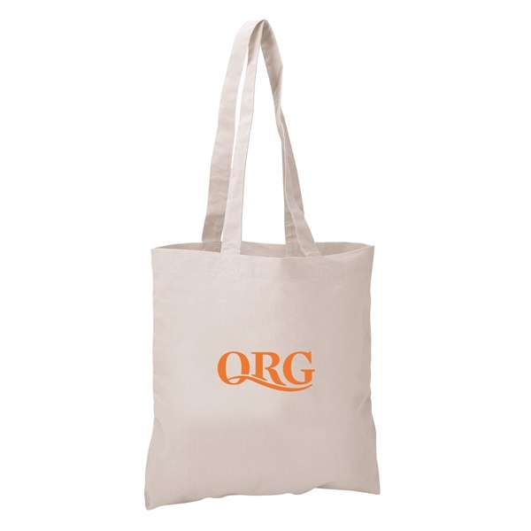 Cotton Sheeting Natural Economy Tote - 15-1/2 x 15