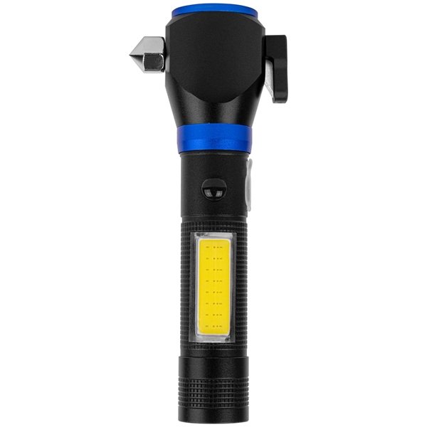 CROSSOVER -200 Tactical Multi - Functional Flashlight with COB Lamp USB Chargeable Focus