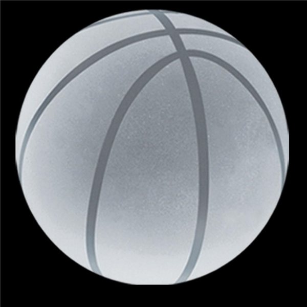 Crystal Basketball Paperweight