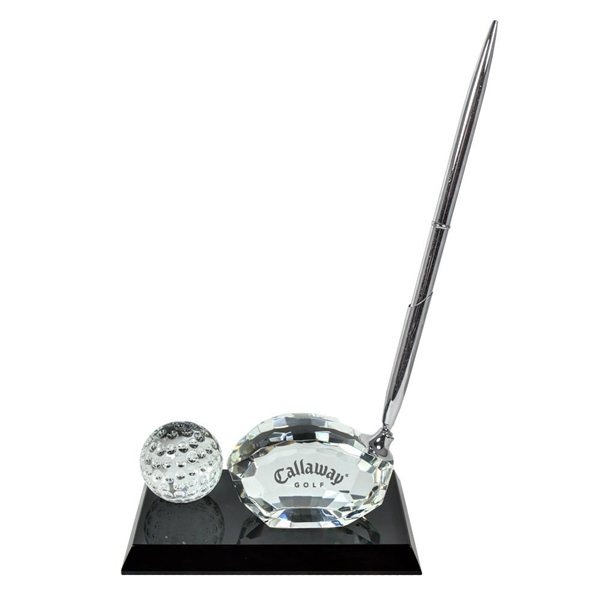 Crystal Golf Ball Club Pen Set