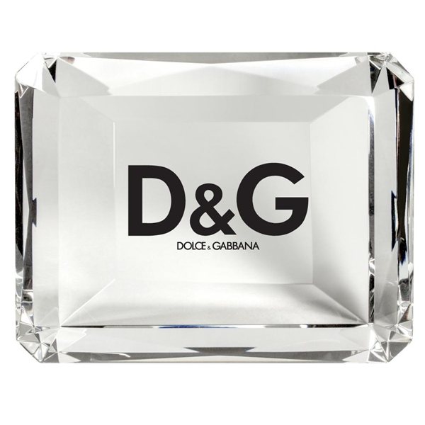 Crystal Rectangle Paperweight
