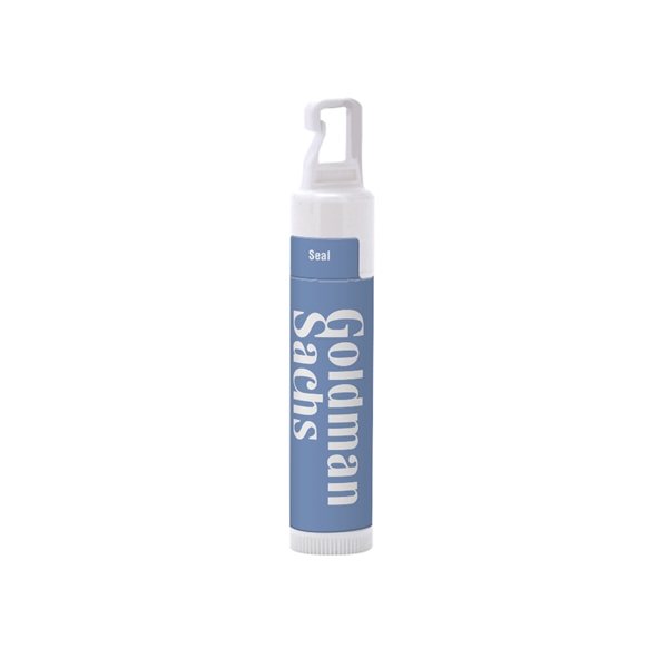 SPF 15 Lip Balm in White Tube with Hook Cap