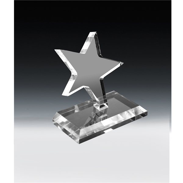 Dancing Star Acrylic Award - 5x5x3 in