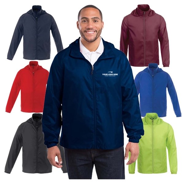 Promotional Darien Packable Lightweight Jacket by TRIMARK - Men's $25.94