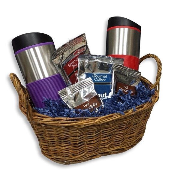 Deluxe Travel Mug Gift Basket