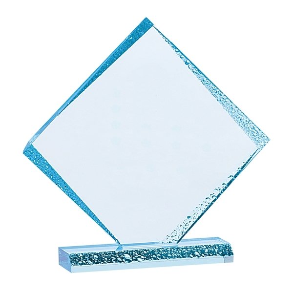 Diamond Ice Small Crystal Award - 8.5x8.5x2 in