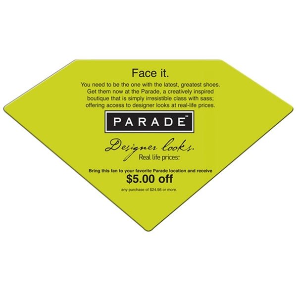 Diamond Window Sign - Paper Products