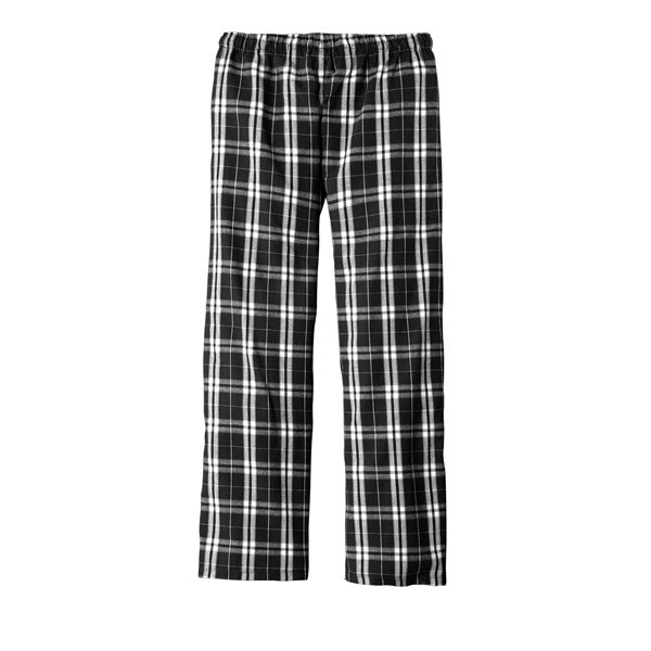 District(R) - Young Mens Flannel Plaid Pant - Cotton