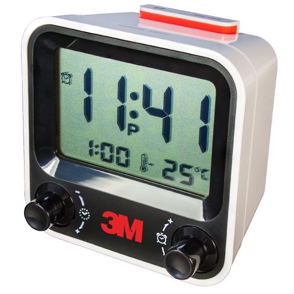 Easy Set Alarm Clock With Thermometer