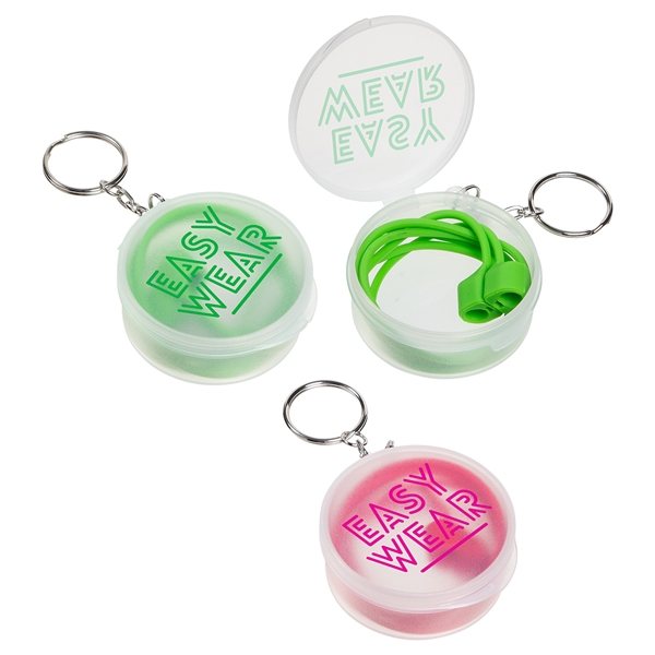 Promotional EasyWear Earbud/Glasses Holder